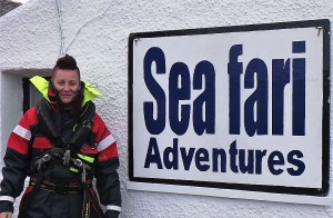Crew member, Claire.
