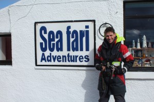 Crew member, Chris.