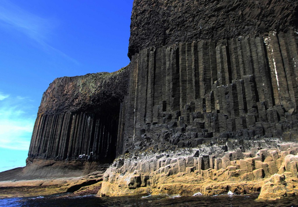 Fingal's cave.