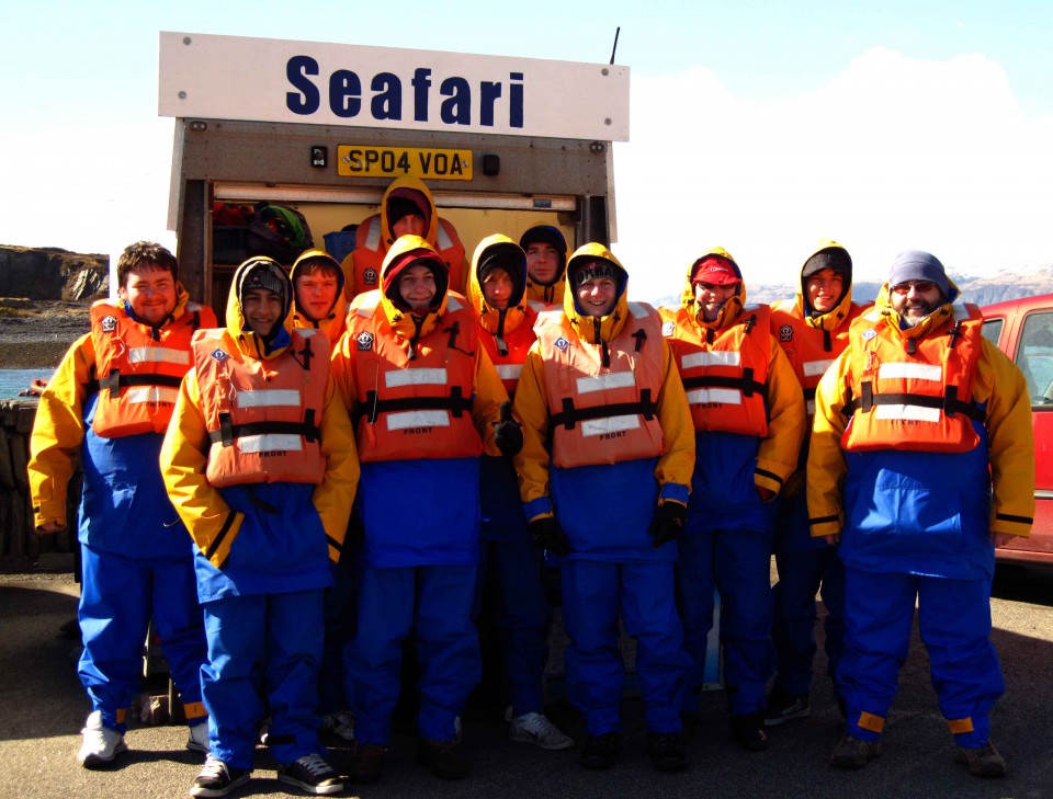 Seafari Adventures - Getting Kitted Up at Trailer