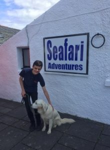 Crew member, Kieran.