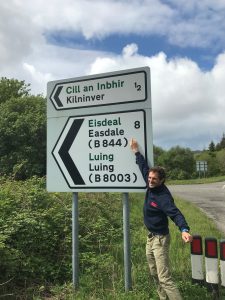 If arriving from the south - follow the signs for Easdale !